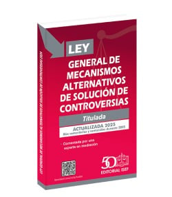 Ley General de Mecanismos Alternativos de Solución de Controversias (Bolsillo)