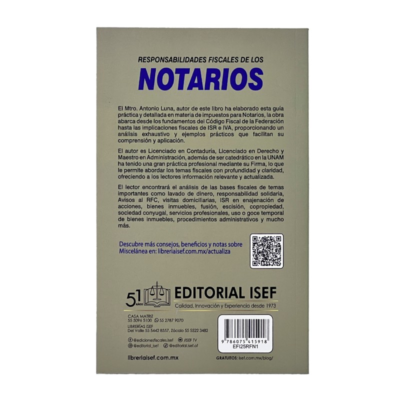 Responsabilidades Fiscales de los Notarios 2025