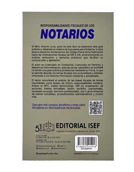 Responsabilidades Fiscales de los Notarios 2025