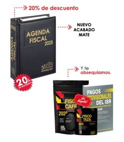 Paquete Agenda Fiscal 2025 + Obsequios