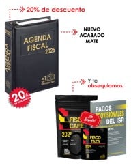 Paquete Agenda Fiscal  2025 + Obsequios