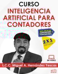 Curso de INTELIGENCIA ARTIFICIAL PARA CONTADORES