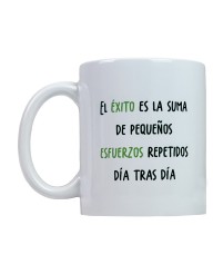 Taza El éxito con pequeños esfuerzos