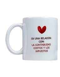 Taza En una relación con la contabilidad