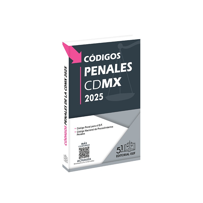 Códigos Penales de la CDMX 2025 (Profesional)