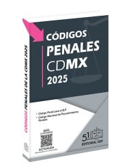 Códigos Penales de la CDMX 2025 (Profesional)