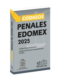 Códigos Penales del Estado de México 2025 (Bolsillo)