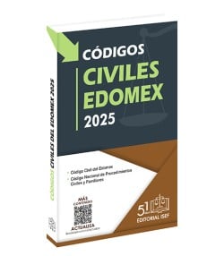 Códigos Civiles del Estado de México 2025 (Profesional)