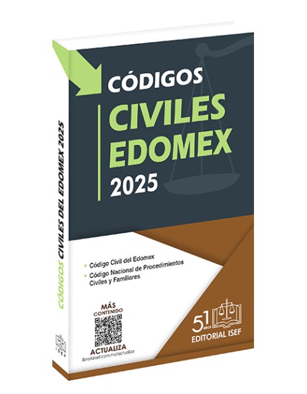 Códigos Civiles del Estado de México 2025 (Profesional)