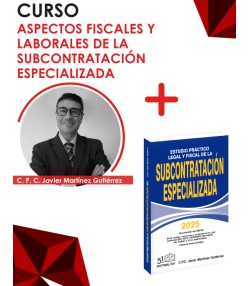 Paquete Subcontratación Especializada CURSO + LIBRO