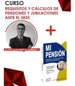 Paquete Pensiones IMSS CURSO + LIBRO