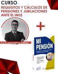 Paquete Pensiones IMSS CURSO + LIBRO