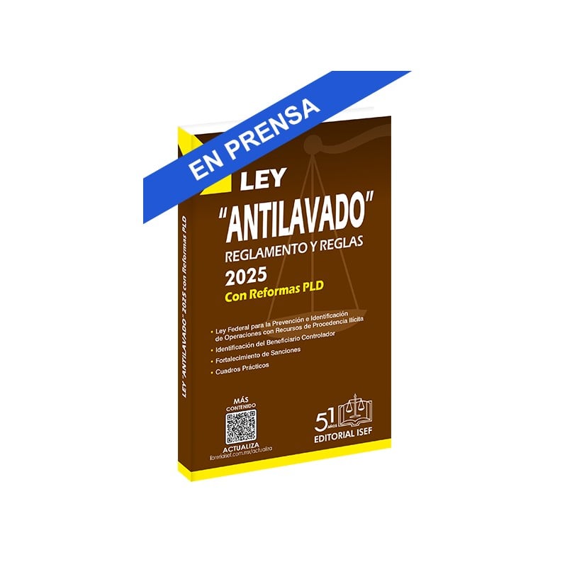 Ley “Antilavado” Reglamento y Reglas (Bolsillo)