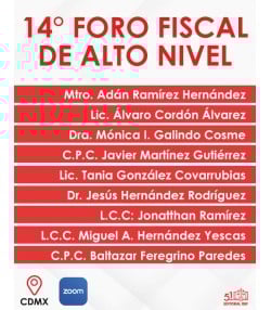 14° FORO FISCAL DE ALTO NIVEL