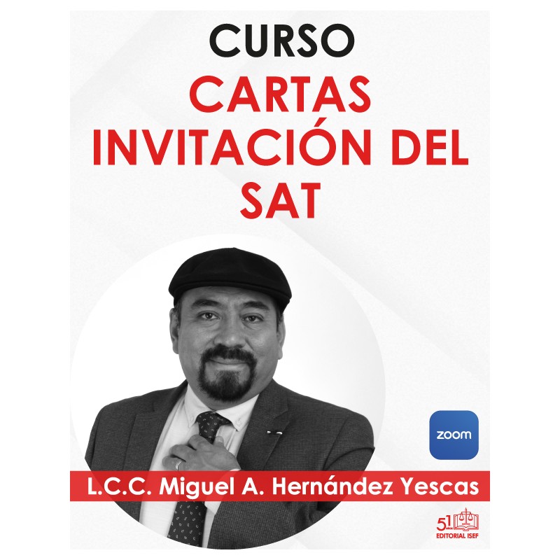 Curso “Cartas Invitación del SAT”