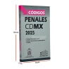 Códigos Penales de la CDMX 2025 (Bolsillo)