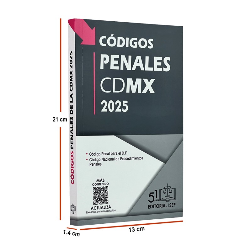 Códigos Penales de la CDMX 2025 (Profesional)