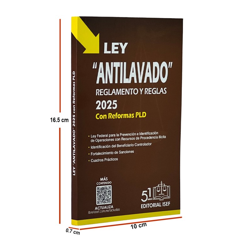 Ley “Antilavado” Reglamento y Reglas (Bolsillo)