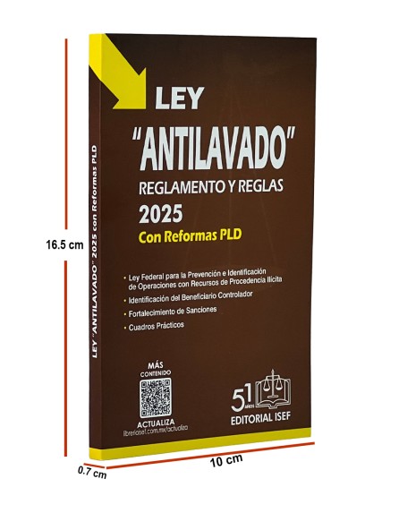 Ley “Antilavado” Reglamento y Reglas (Bolsillo)
