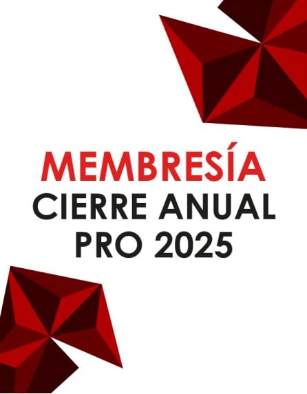 MEMBRESÍA ISEF FORMACIÓN - CIERRE ANUAL pro