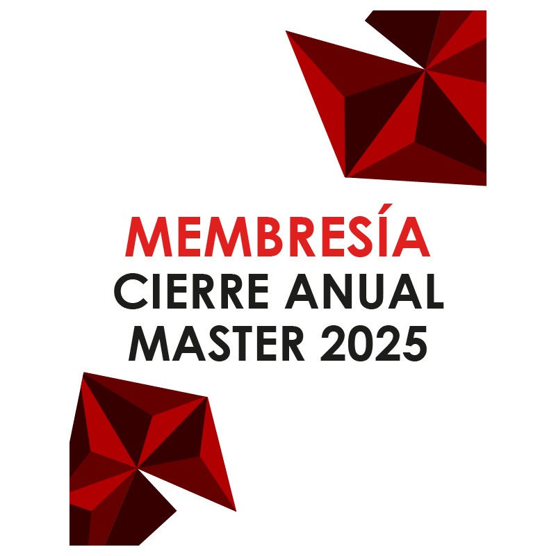 MEMBRESÍA ISEF FORMACIÓN - CIERRE ANUAL MASTER