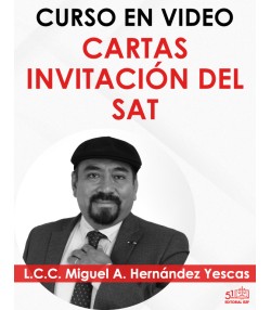 Curso en video “Cartas Invitación del SAT”