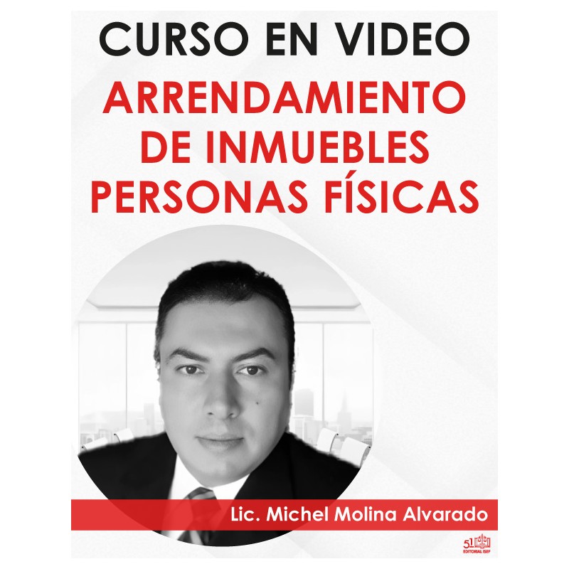 Curso Arrendamiento de Inmuebles - Personas Físicas