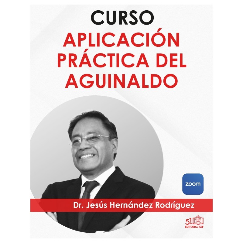 CURSO ”APLICACIÓN  PRÁCTICA DEL AGUINALDO”