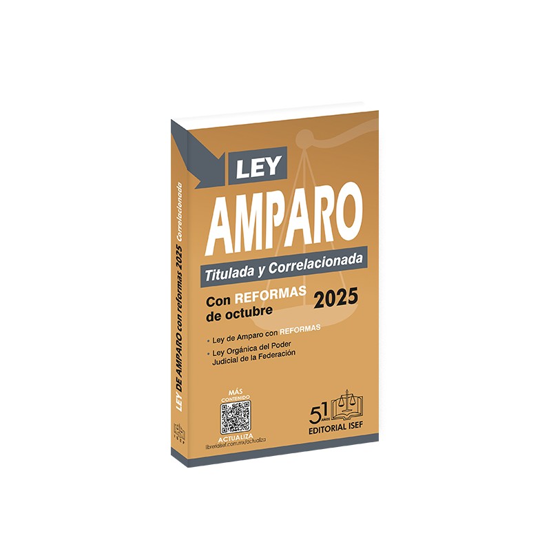 Ley de Amparo 2025 (Bolsillo)