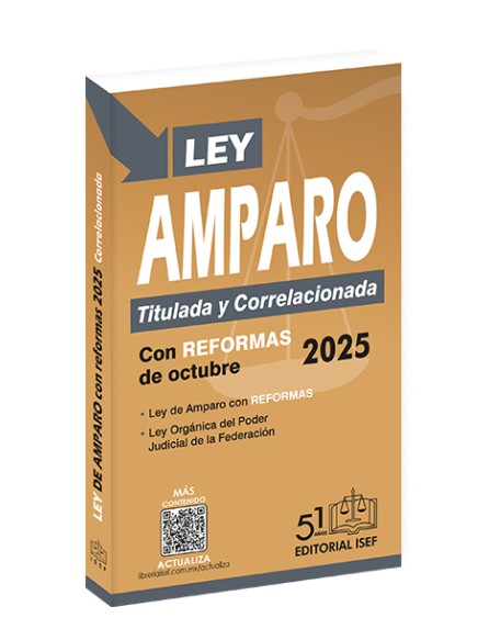 Ley de Amparo 2025 (Bolsillo)