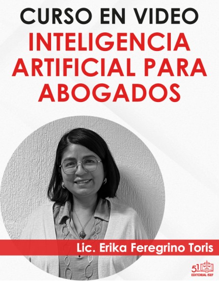 Curso "INTELIGENCIA ARTIFICIAL PARA ABOGADOS"