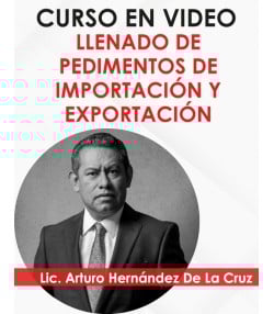 Curso en vídeo “Pedimentos de Importación y Exportación”