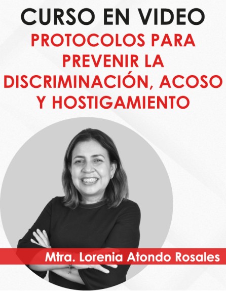 Curso “Protocolos de Prevención de Discriminación y Acoso”