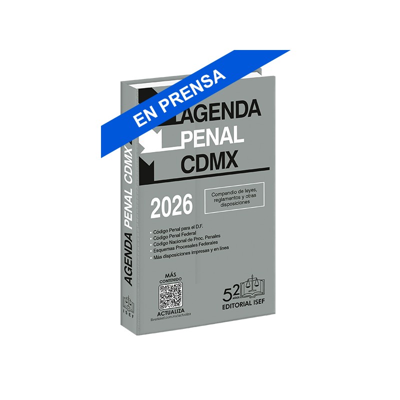 Agenda Penal de la Ciudad de México 2026