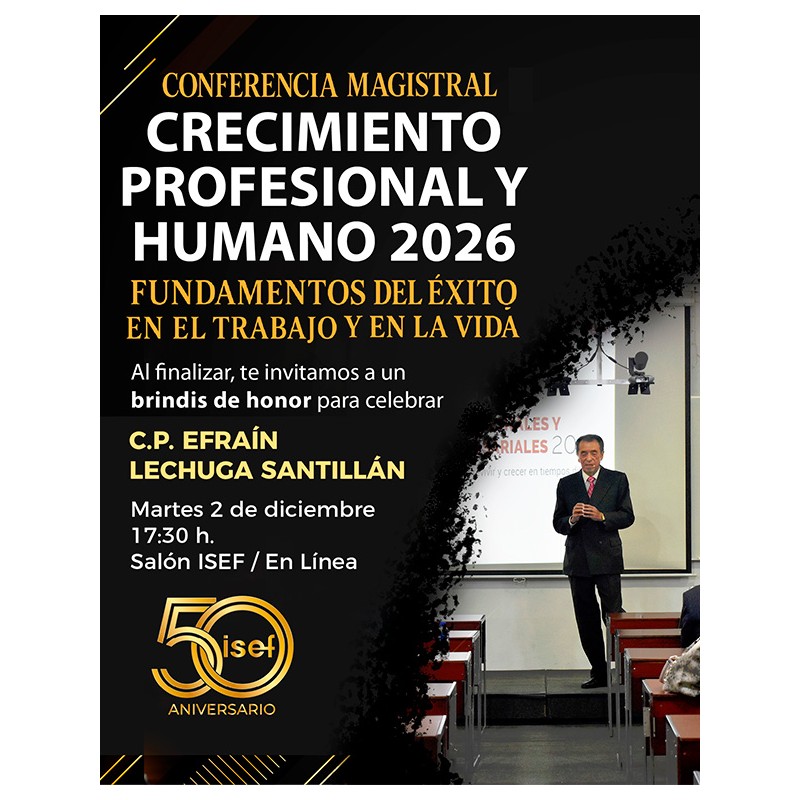 CONFERENCIA CRECIMIENTO PROFESIONAL Y HUMANO