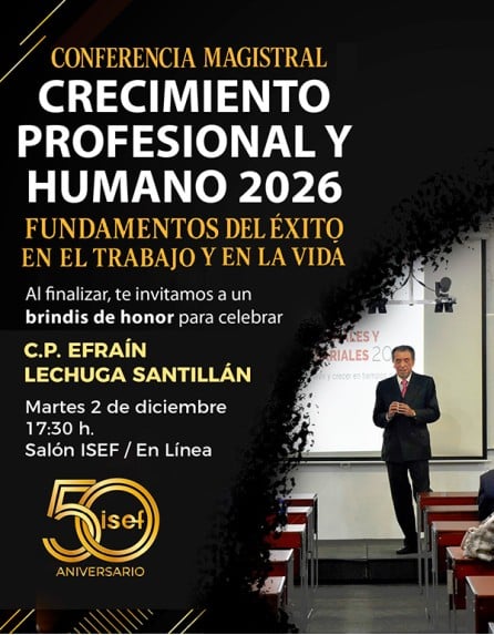 CONFERENCIA CRECIMIENTO PROFESIONAL Y HUMANO