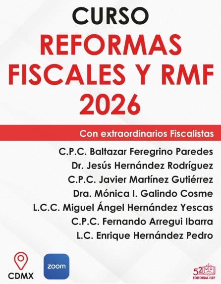Curso “Reformas Fiscales y RMF 2026”