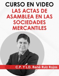 CURSO EN VIDEO “LAS ACTAS DE ASAMBLEA EN LAS SOCIEDADES MERCANTILES”