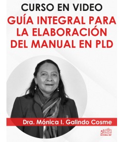 CURSO EN VIDEO “Elaboración del Manual de PDL”