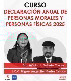 Curso “Declaraciones Anuales 2025 para Personas Físicas y Morales”