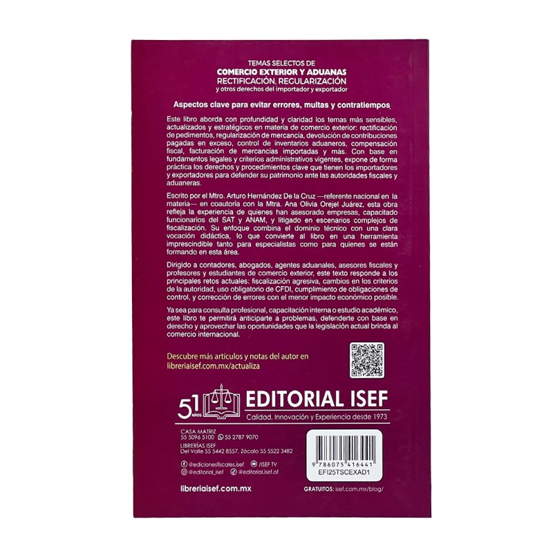 Temas Selectos de Comercio Exterior y Aduanas