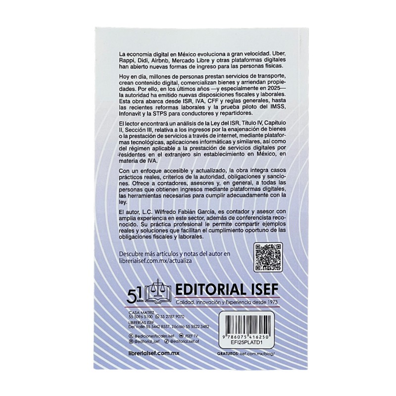 Régimen Fiscal de las PLATAFORMAS DIGITALES