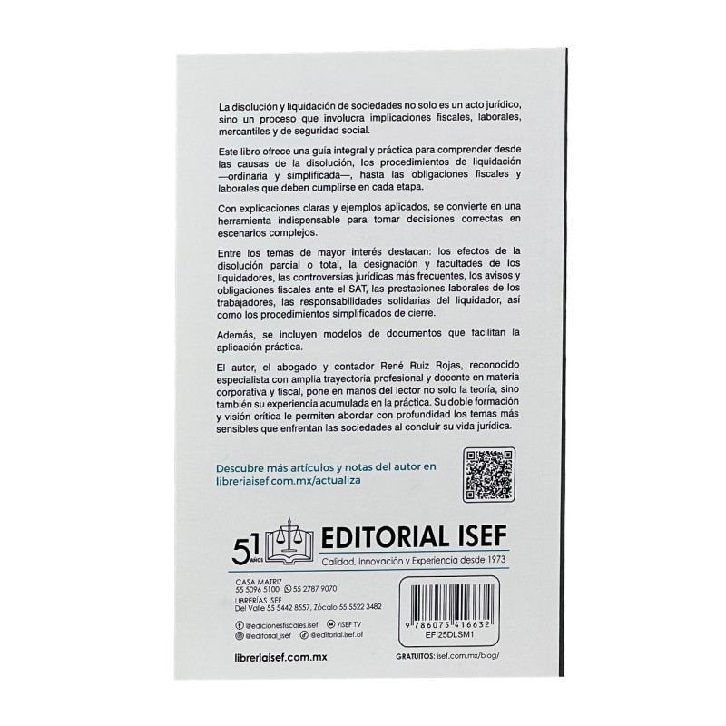 DISOLUCIÓN y LIQUIDACIÓN en las Sociedades Mercantiles