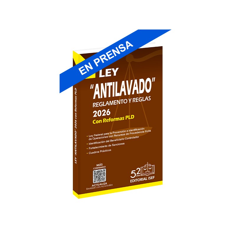 Ley “Antilavado” 2026 (Bolsillo)