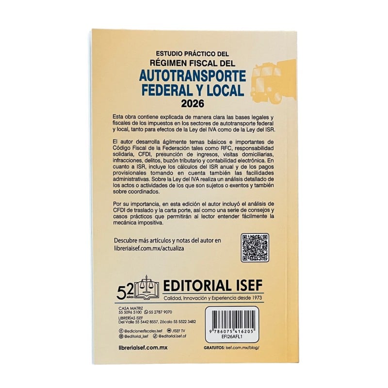 Régimen Fiscal del AUTOTRANSPORTE