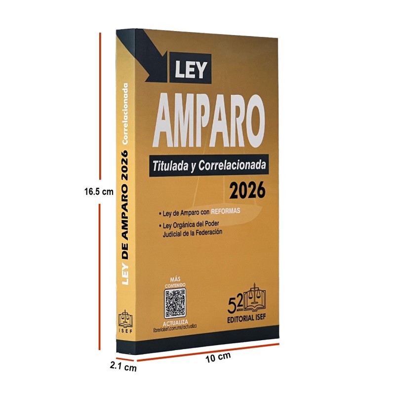 Ley de Amparo 2026 (Bolsillo)