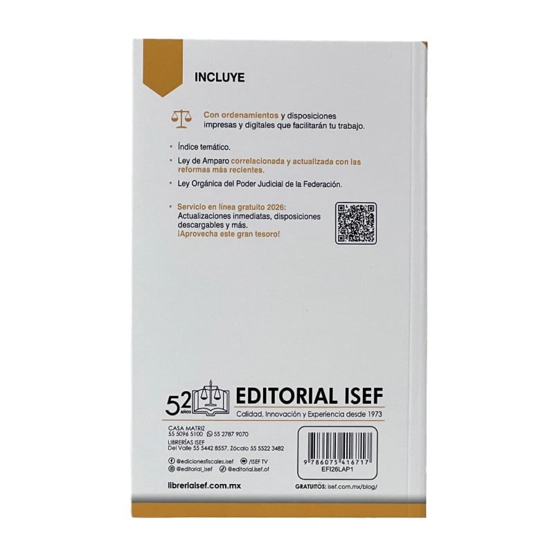 Ley de Amparo 2026 (Profesional)