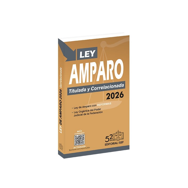 Ley de Amparo 2026 (Bolsillo)