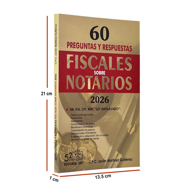 60 Preguntas Fiscales sobre NOTARIOS 2026