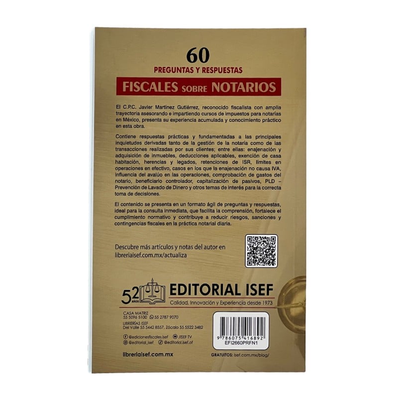 60 Preguntas Fiscales sobre NOTARIOS 2026